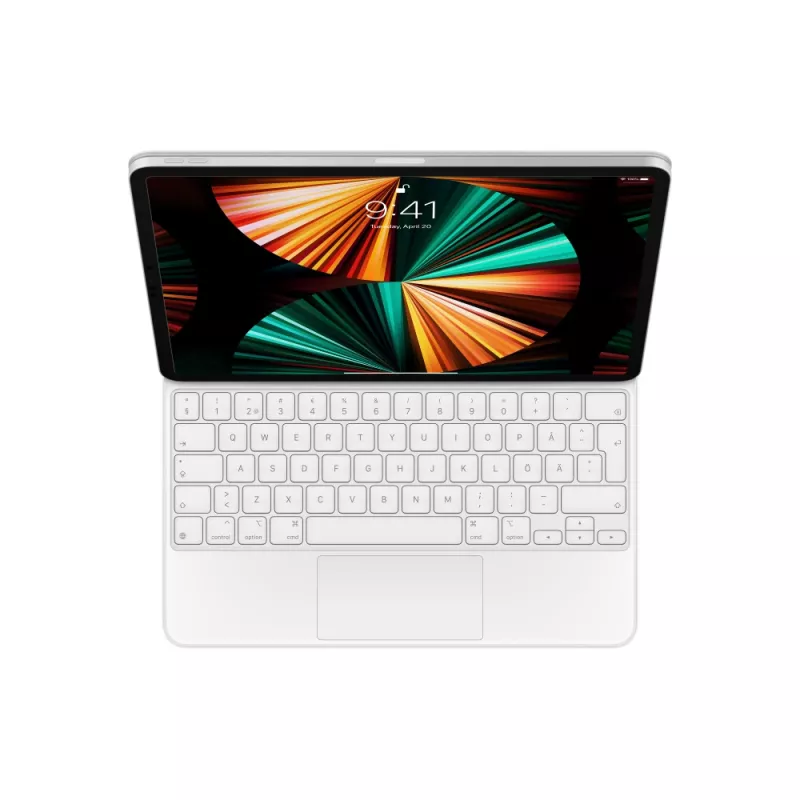 Teclado para dispositivo móvil Apple MJQL3S/A QWERTY sueco blanco