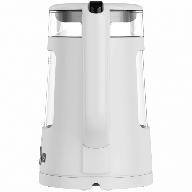 Hervidor de agua AENO EK6: 1850-2200W, 2L, Strix, forma cuadrada, tapa transparente, cristal altamente resistente, iluminación LED, apagado automático, protección contra funcionamiento en seco