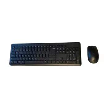Conjunto inalámbrico de teclado y ratón Dell KM3322W Negro — diseño compacto, conexión inalámbrica, pilas incluidas
