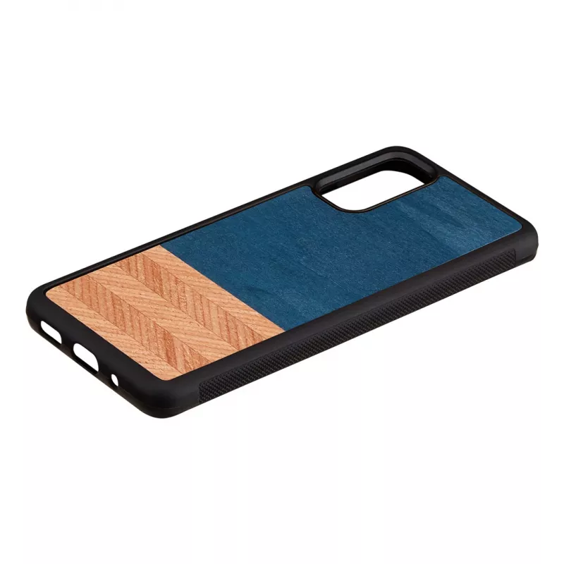 Funda para móvil Man and Wood Galaxy S20 denim negro