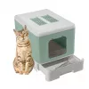 FERPLAST Sahara Green - Arenero para gatos - 52 x 39 x 40cm