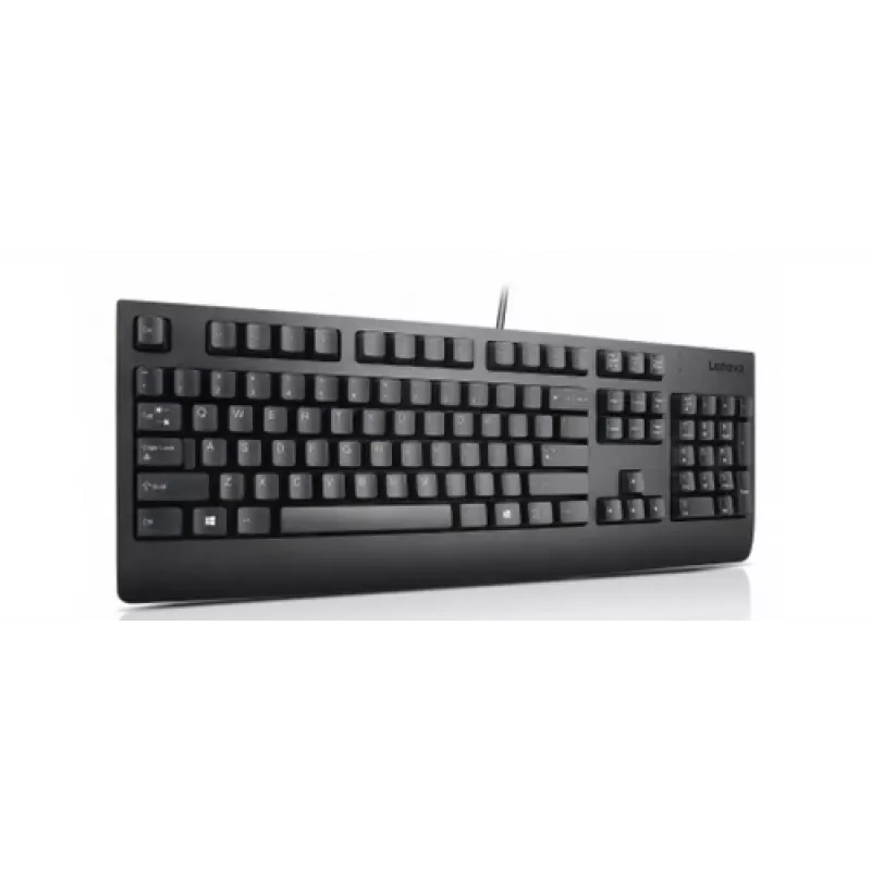 Teclado Lenovo 4X30M86893 universal USB QWERTZ alemán negro