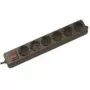Regleta de enchufes AC Bachmann Selly negro 6 salidas 1,5 m