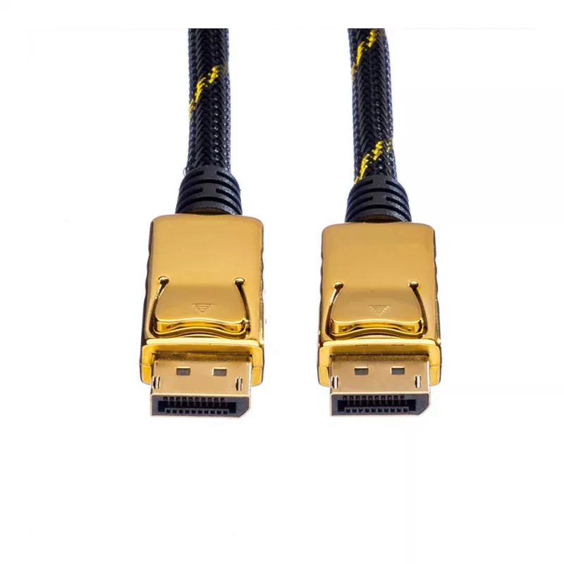 ROLINE Cable DisplayPort GOLD, DP macho - macho, 1,5 m