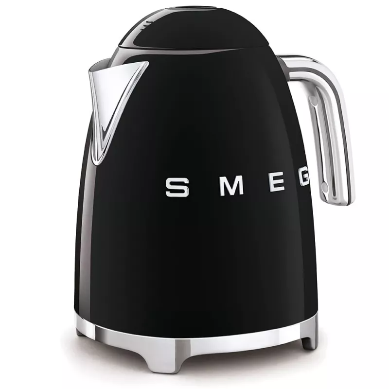 Hervidor de agua Smeg KLF03BLEU acero inoxidable plástico 2400 W negro 1,7 L