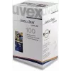Paños de limpieza UVEX 9963005 — pack de 100 uds. para el cuidado de equipos de protección y dispositivos