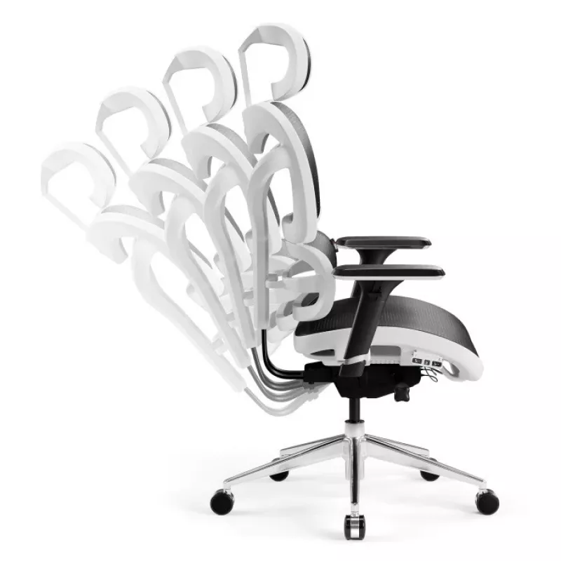 Sillón de oficina Diablo V-COMMANDER negro, blanco