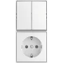 Interruptor basculante combinado BUSCH JAEGER 2601/5/20 EAPBJ-524 (2TKA00005538)