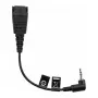 Cable Poly 2,5 mm a QD 0,45 m — Poly 85Q30AA