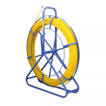 Varilla pasacables Extralink Pilot 6mm 200m fibra de vidrio FRP amarilla