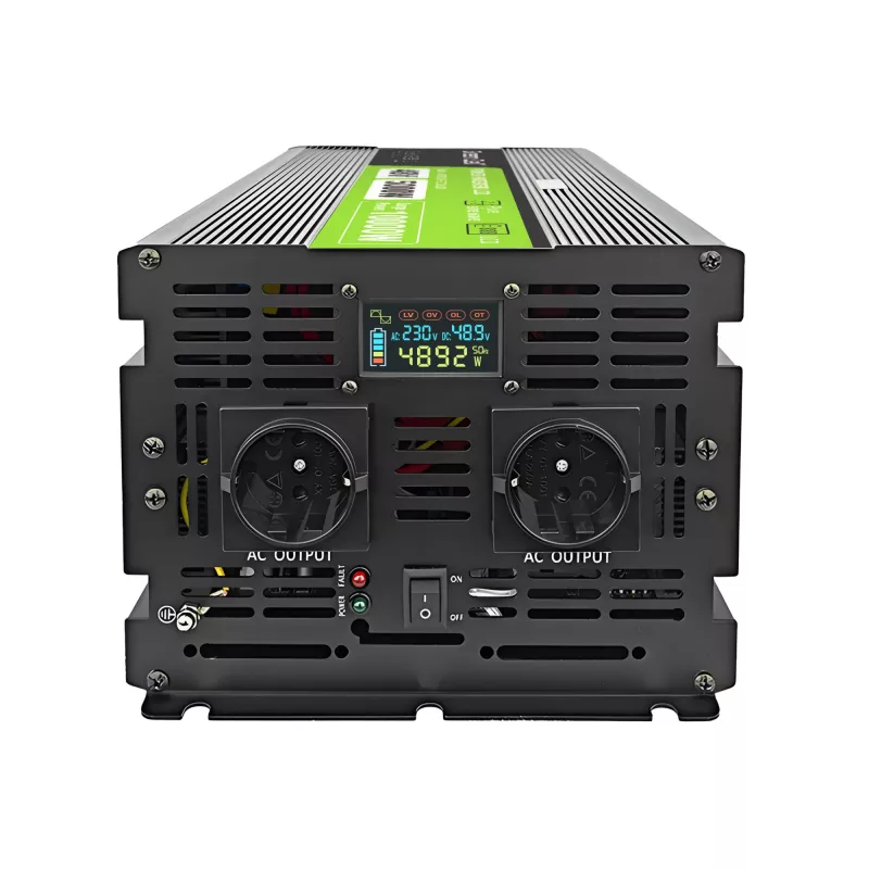 Inversor LCD 48V 5000W/10000W onda senoidal pura con indicador
