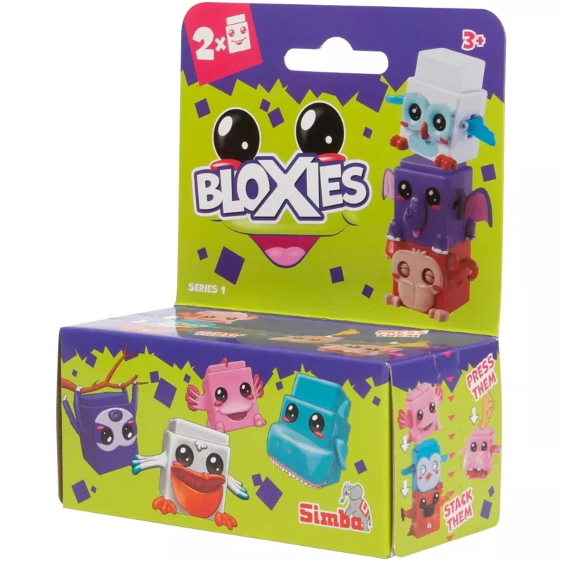 Bloxies figuras de juego serie 1 (pack de 2) (surtido, 2 figuras)