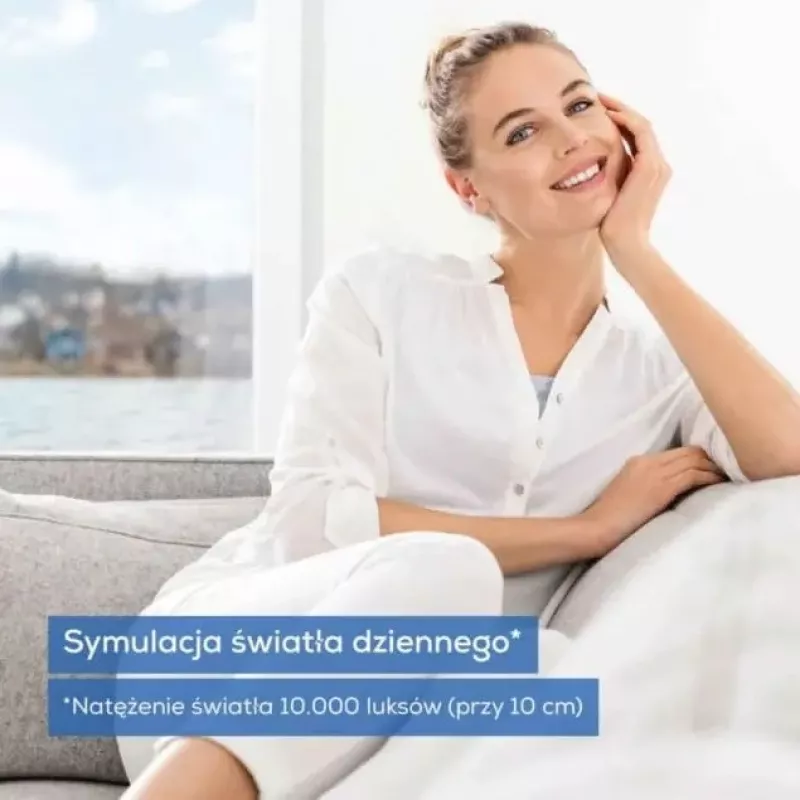 Lámpara de fototerapia Beurer TL100 – intensidad de 10.000 lux, diseño de bajo consumo