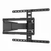Soporte de pared para TV totalmente articulado GEMBIRD WM-90ST-02 para pantallas de 43–90 pulgadas, soporte articulado, VESA 100x200–600x400, capacidad de carga 50 kg