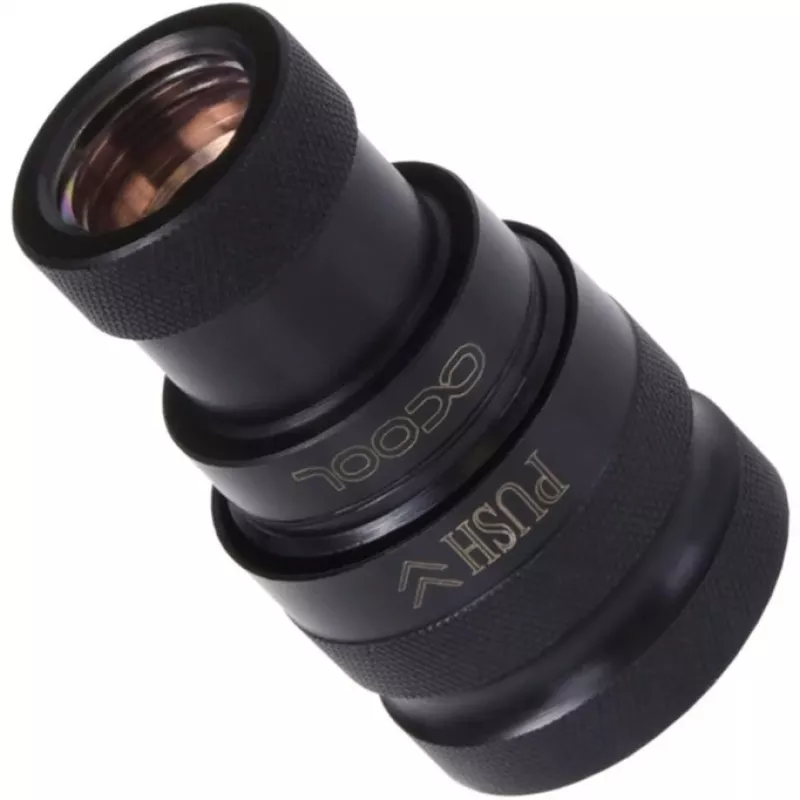 Eiszapfen quick release Acoplamiento G1/4 IG - Deep Negro (negro (mate))
