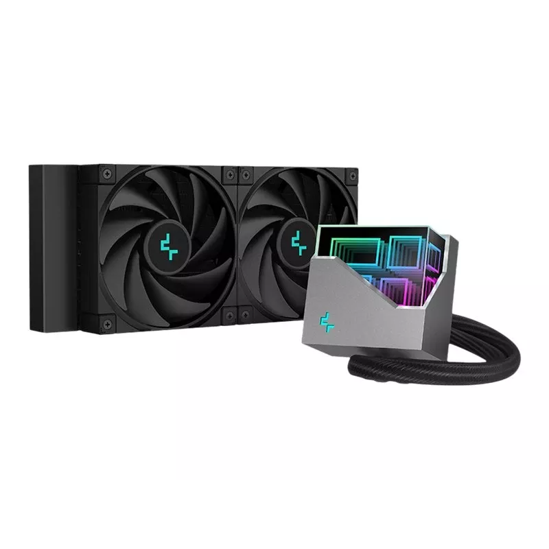 Refrigeración líquida todo en uno DeepCool LT520 12 cm negro 3,27 mmH2O