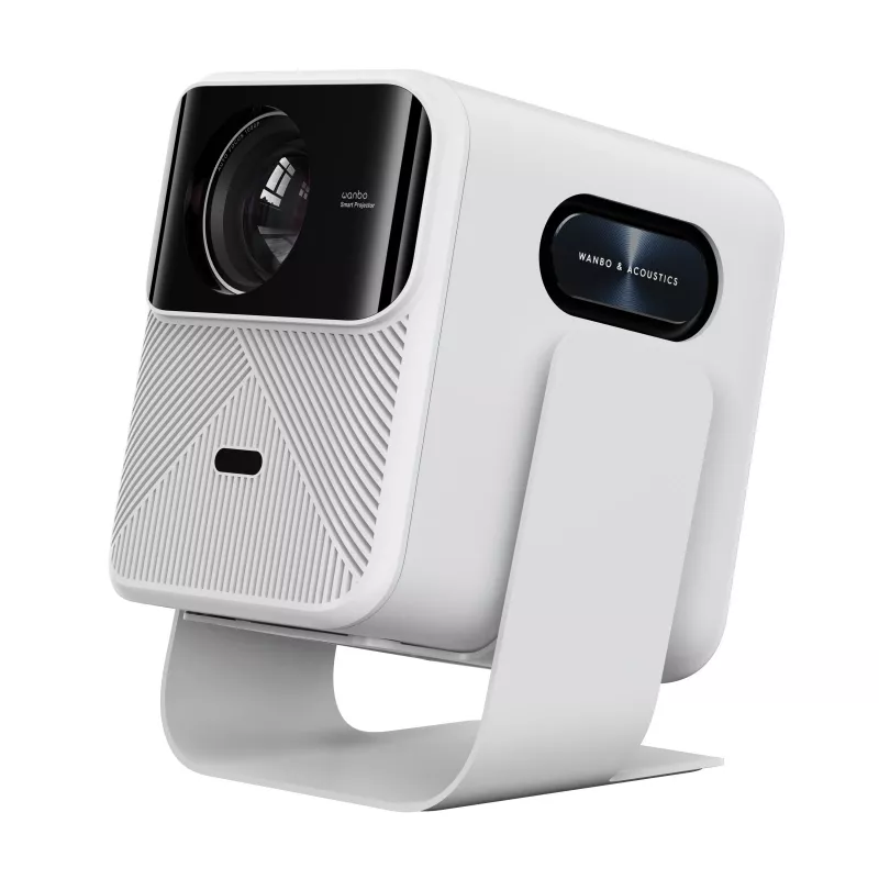 Soporte gimbal WANBO WBBA04 blanco – soporte portátil ajustable en altura para proyectores y dispositivos