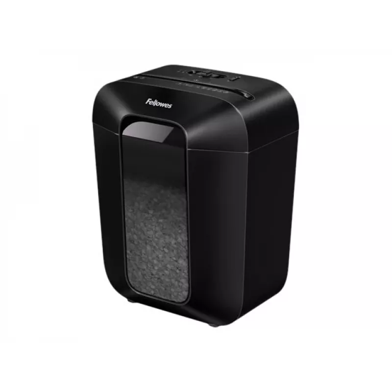 Destructora de documentos Fellowes Powershred LX41 corte en partículas negra