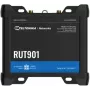 Router móvil Teltonika RUT901 — 4x Fast Ethernet LAN, 3G/4G LTE, Wi‑Fi 4 (802.11n), 4 antenas externas, carcasa de aluminio