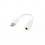 Sbox 3,5 mm conector hembra -> USB-C conector macho AD.TYPEC-3,5mm