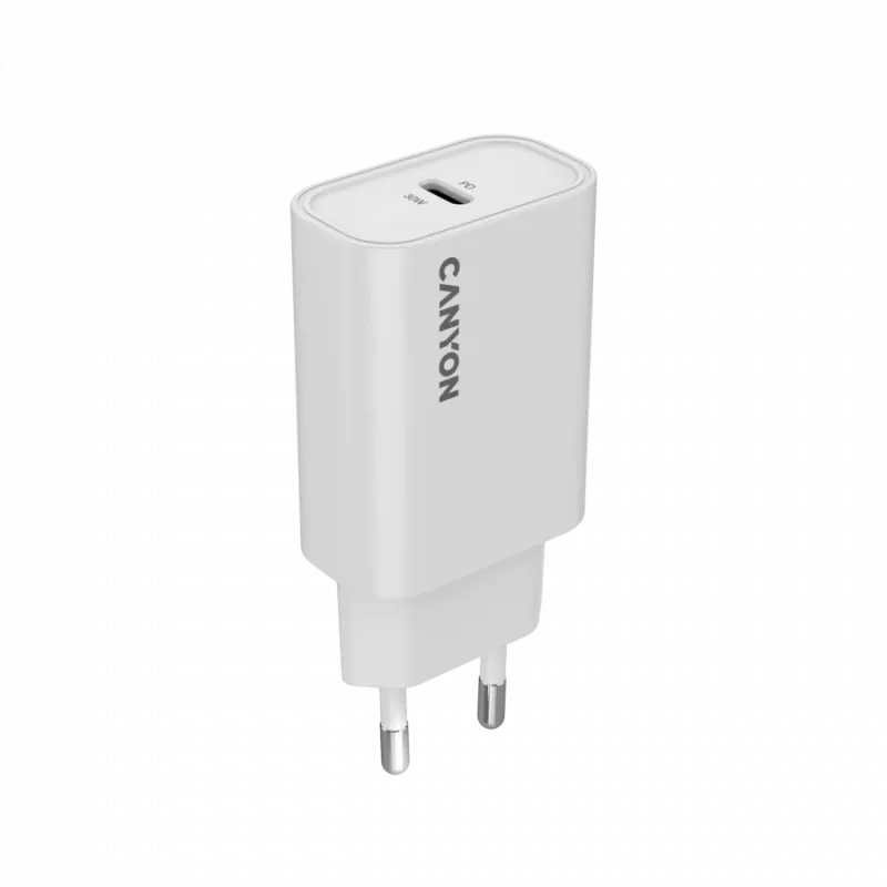 CANYON Cargador OnCharge 30CL Max Power 30W 1xPD EU Blanco