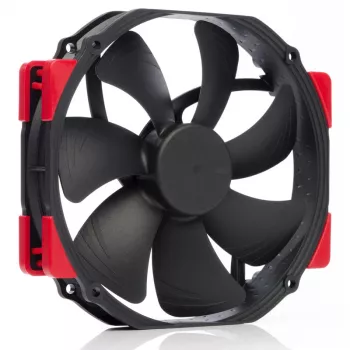 Ventilador de caja Noctua NF-A15 HS-PWM chromax.Black.swap 150 mm, PWM, 300–1500 RPM, 140,2 m³/h, 24,6 dB