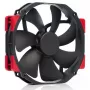 Ventilador de caja Noctua NF-A15 HS-PWM chromax.Black.swap 150 mm, PWM, 300–1500 RPM, 140,2 m³/h, 24,6 dB