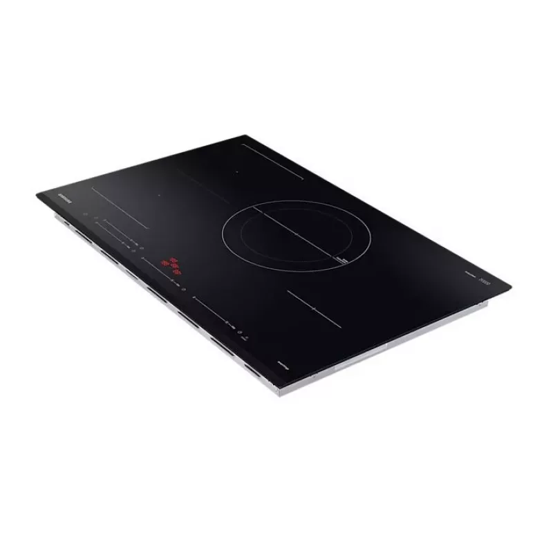 Placa de inducción Samsung NZ84C5047GK, vitrocerámica, negra