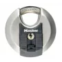 Candado de disco MASTER LOCK 70 mm Excell acero inoxidable, arco cubierto, con llave diferente