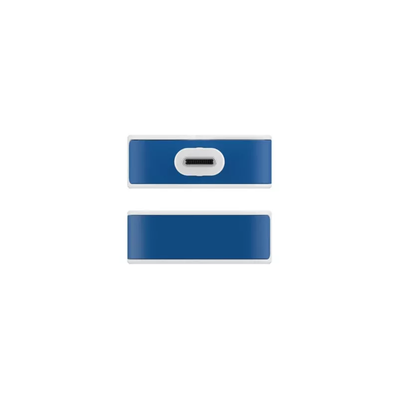 Hub USB-C Hyper HyperDrive Flex de 4 puertos, blanco/azul | HD5201BUGL