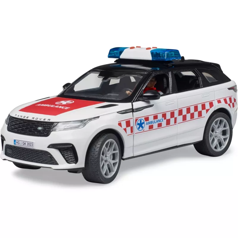 Vehículo Range Rover Velar Bomberos con figura