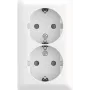 Toma doble SCHUKO BUSCH JAEGER AP Safety 202 EAPBJ-524 (2TKA00005531)