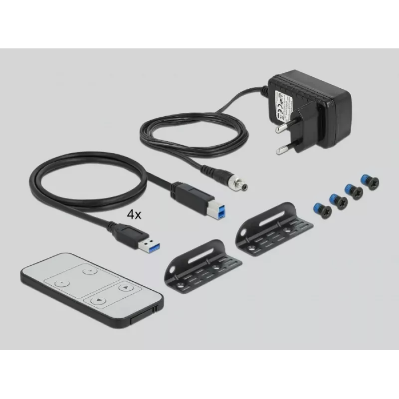 Switch KVM DeLOCK 11483 negro