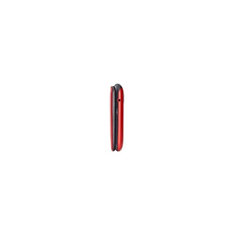 Panasonic KX-TU550 EXR teléfono móvil para personas mayores, 4G, 2,8 pulgadas, de tapa, rojo