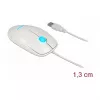 Ratón DeLOCK 12537 USB Type-A óptico 1200 DPI