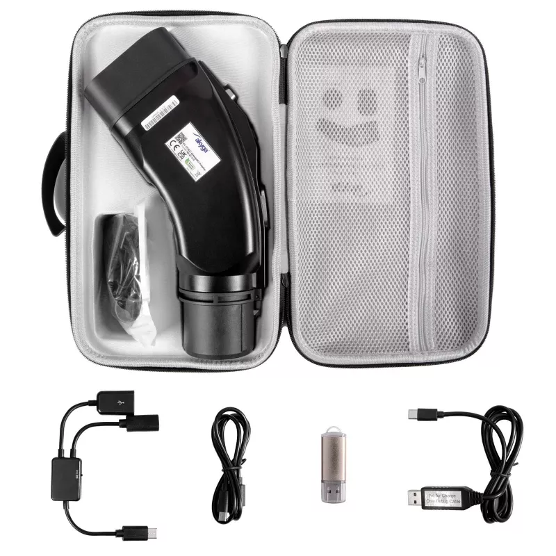 Akyga AK-SC-E18 Adaptador de carga rápida DC para VE CCS2 / CHAdeMO 1000V DC 250A