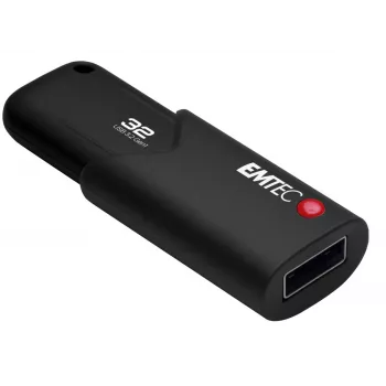 Memoria USB EMTEC B120 Click Secure 32 GB USB Type-A 3.2 Gen 2 (3.1 Gen 2) negra