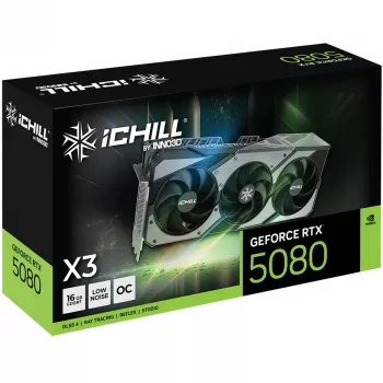 INNO3D iChill GeForce RTX 5080 X3 V2 16GB GDDR7 Tarjeta gráfica