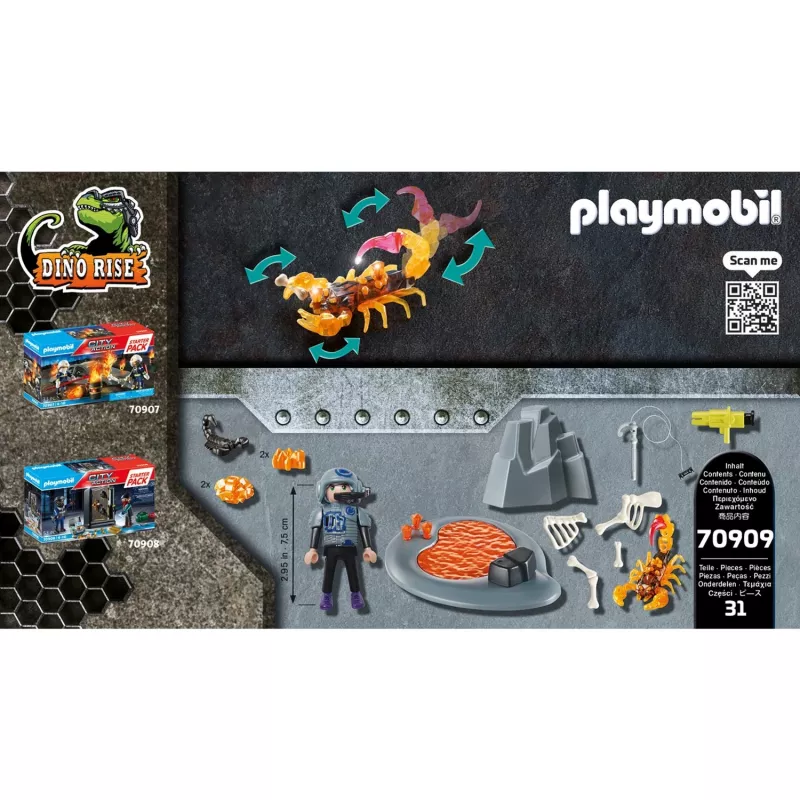 Playset Playmobil Dinos 70909 set de juguete dinosaurios aventura