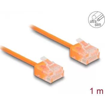 Cable de red DeLOCK RJ45 Cat.6 UTP 1 m naranja