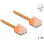 Cable de red DeLOCK RJ45 Cat.6 UTP 1 m naranja