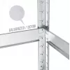 Estantería de almacén GreenBlue GB378 metal galvanizado 5 estantes, acero galvanizado, 900×400 mm, máx. 75 kg por estante