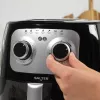 Freidora de aire manual Salter EK6364VDE, capacidad 4,2 l, freidora compacta para encimera