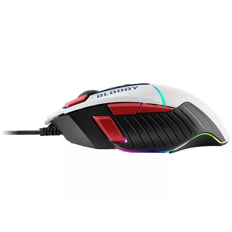 Ratón gaming con cable A4Tech Bloody W95 Max, USB, Sports Navy, 12000 CPI