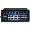 Switch PoE+ industrial ALLNET ALL-SGI8120PM 20+4 puertos 10/100/1000 Mbps