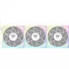 Pack de ventiladores THERMALTAKE TOUGHFAN EX 140 ARGB Sync White — 140 mm, pack de 3