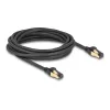 Cable de red DeLOCK RJ45 Cat.6A conector macho a conector macho S/FTP 5 m negro