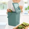 ROTHO Green – contenedor de reciclaje – 9 l