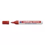 Rotulador permanente Edding 3000 rojo 10 uds.