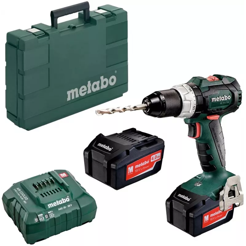 Atornillador a batería Metabo 602325500 negro